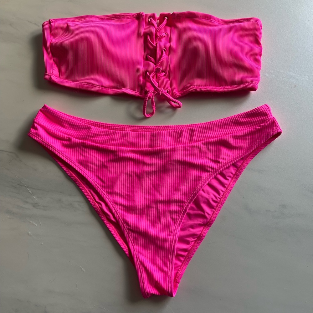 Pink 2 Piece Bikini